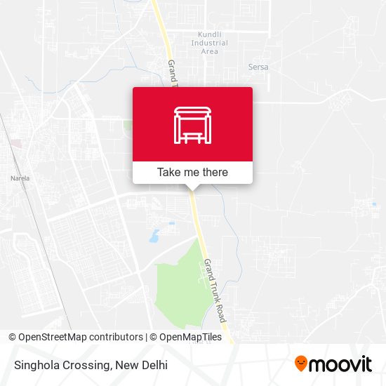 Singhola Crossing map