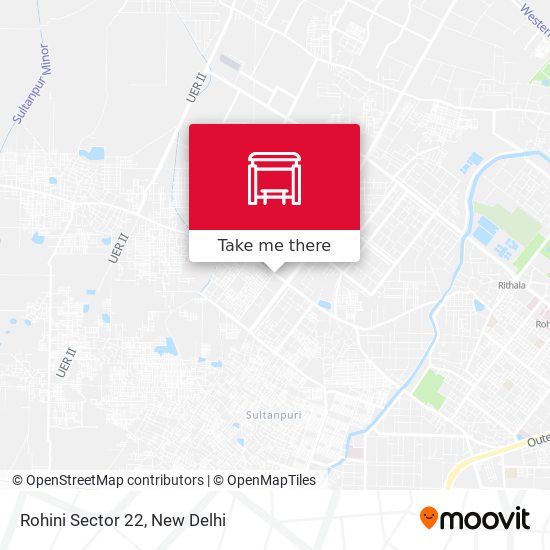 Rohini Sector 22 map