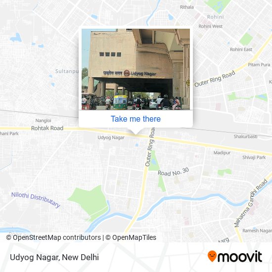 Udyog Nagar map