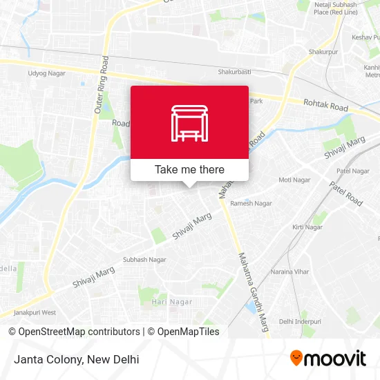 Janta Colony map