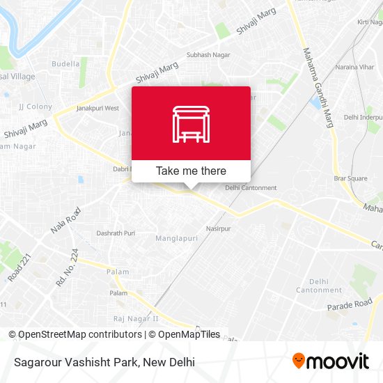 Sagarour Vashisht Park map