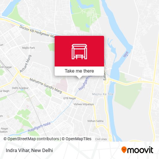 Indra Vihar map