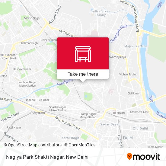 Nagiya Park Shakti Nagar map