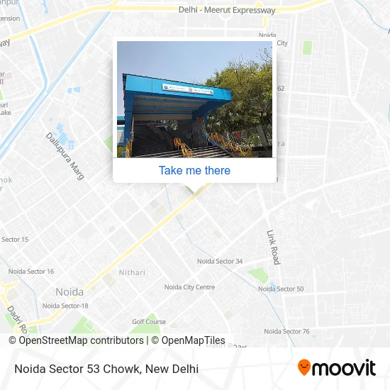 Noida Sector 53 Chowk map