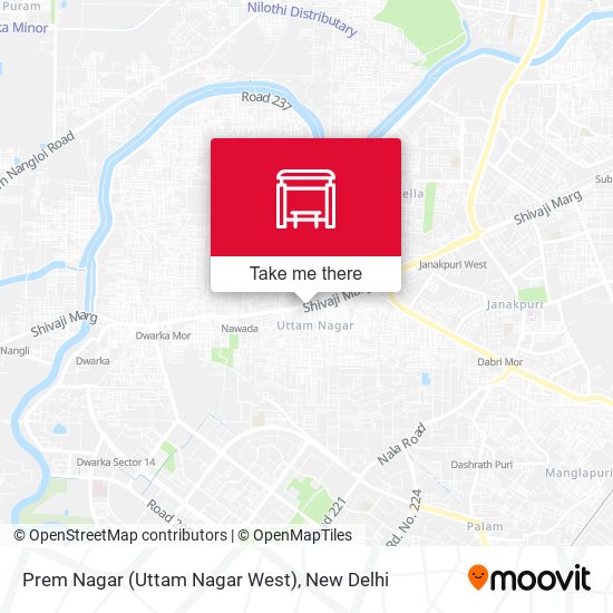 Prem Nagar (Uttam Nagar West) map