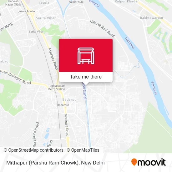 Mithapur (Parshu Ram Chowk) map