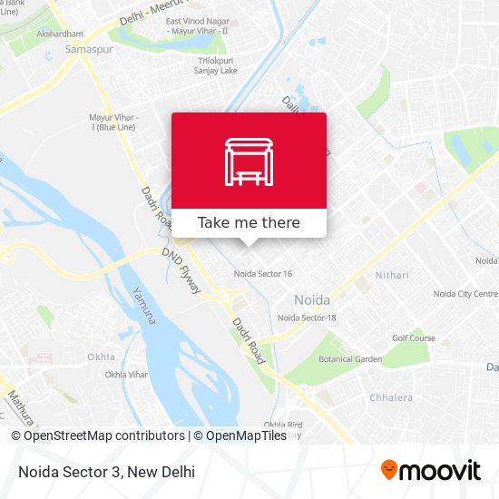 Noida Sector 3 map