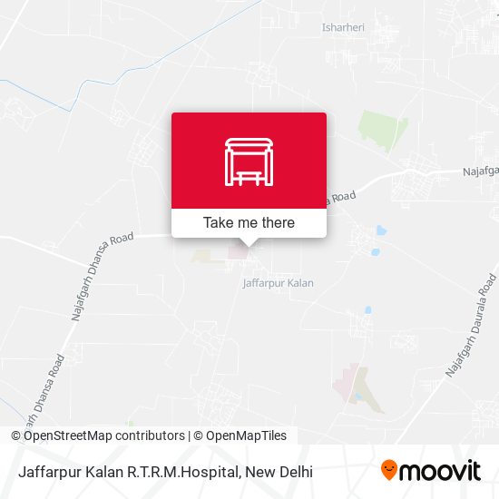 Jaffarpur Kalan R.T.R.M.Hospital map