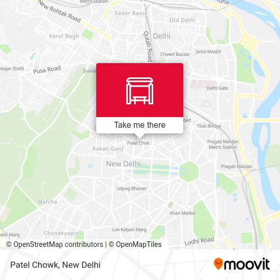 Patel Chowk map
