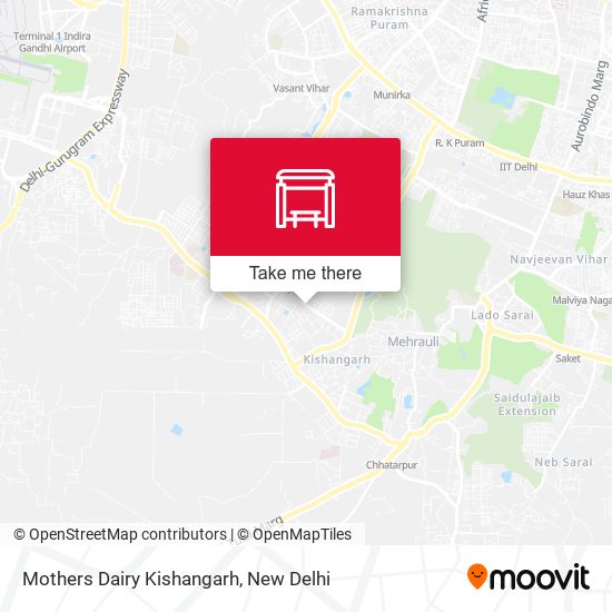 Mothers Dairy Kishangarh map