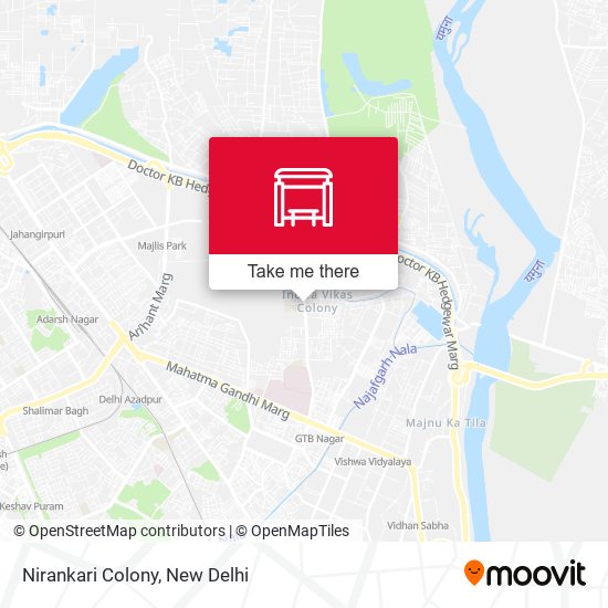 Nirankari Colony map