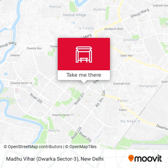 Madhu Vihar (Dwarka Sector-3) map