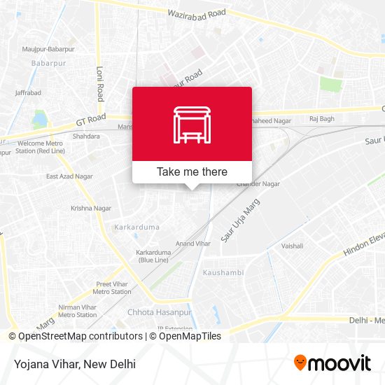 Yojana Vihar map