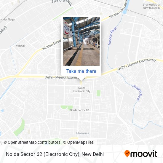 Noida Sector 62 (Electronic City) map