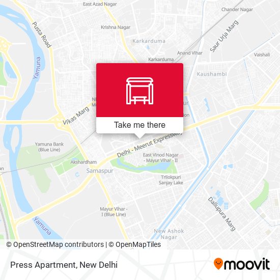 Press Apartment map