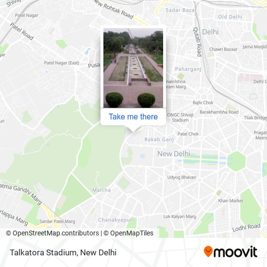 Talkatora Stadium map