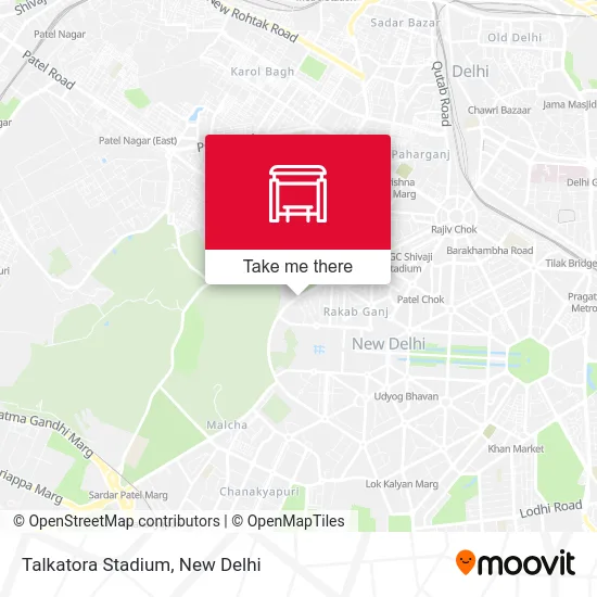 Talkatora Stadium map