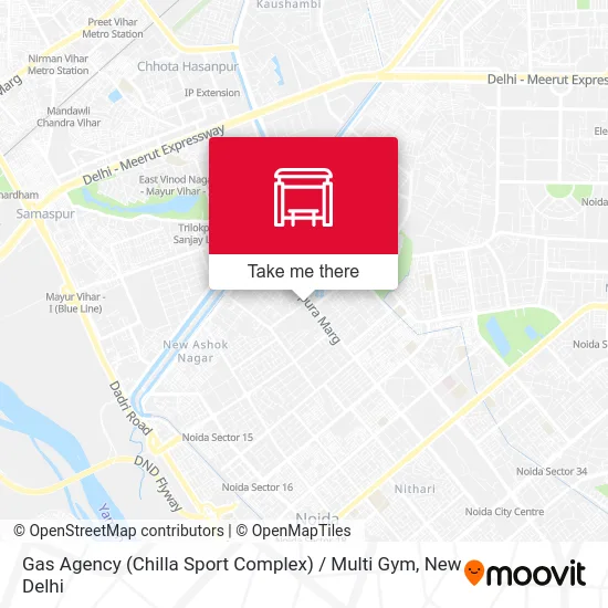 Gas Agency (Chilla Sport Complex) / Multi Gym map