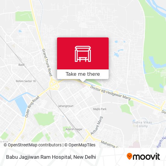 Babu Jagjiwan Ram Hospital map