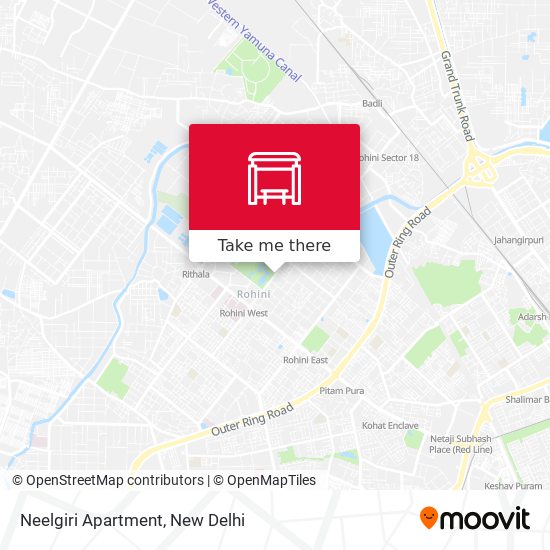 Neelgiri Apartment map