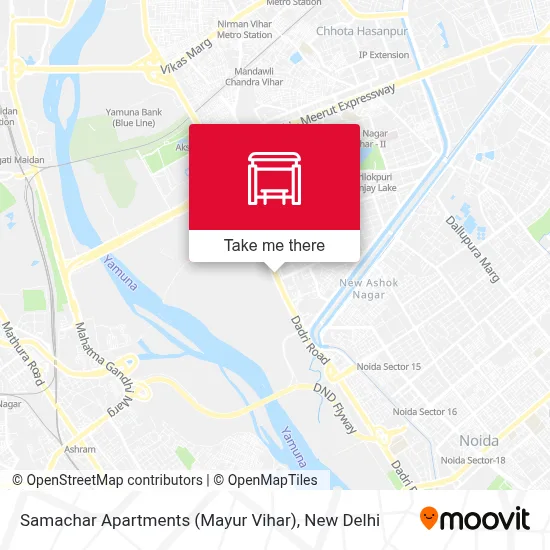 Samachar Apartments (Mayur Vihar) map