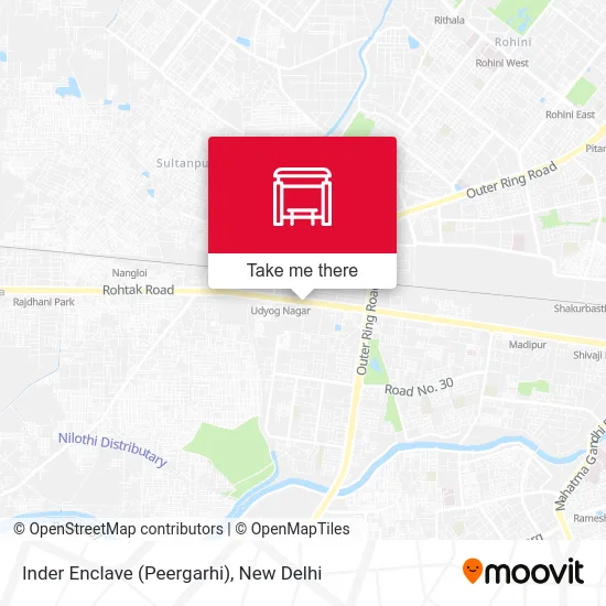 Inder Enclave (Peergarhi) map