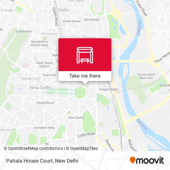 Patiala House Court map