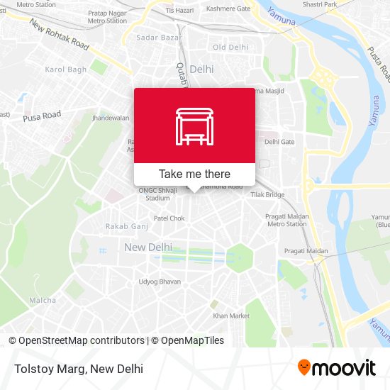 Tolstoy Marg map