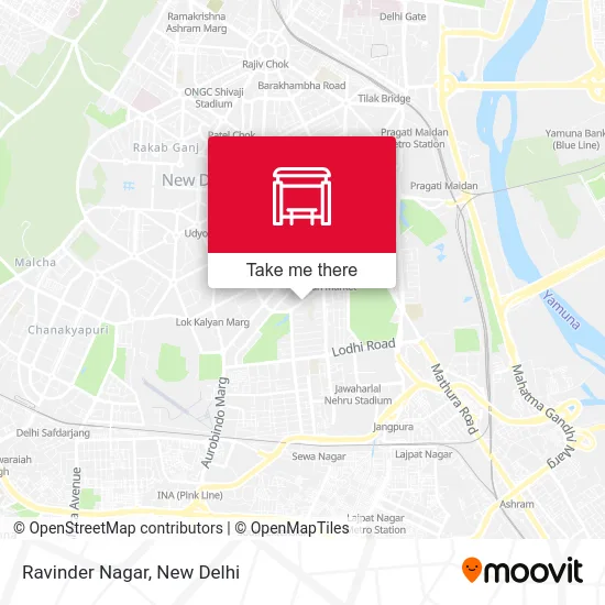 Ravinder Nagar map