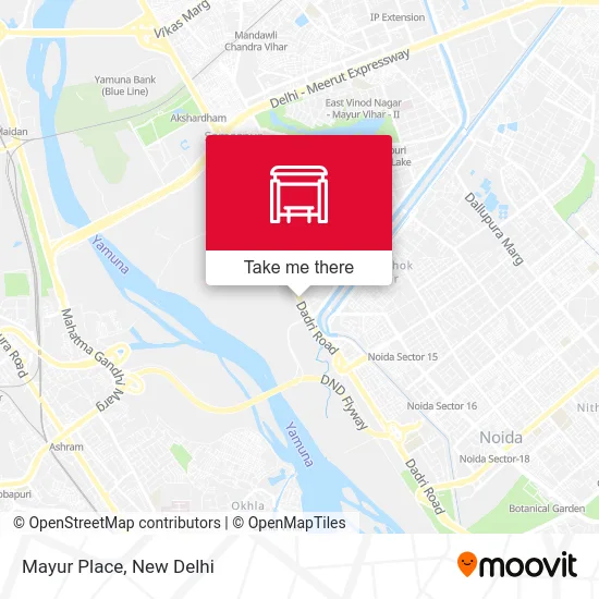 Mayur Place map