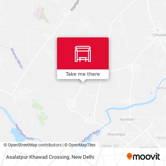 Asalatpur Khawad Crossing map