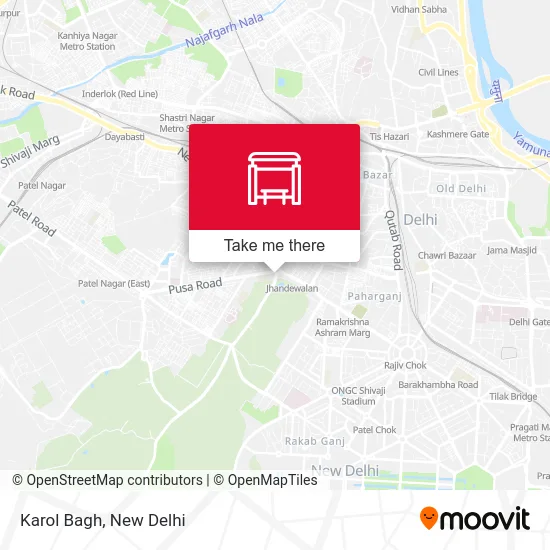 Karol Bagh map