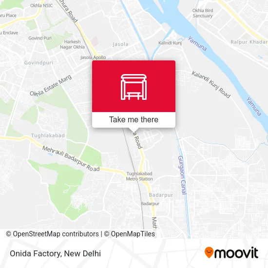 Onida Factory map
