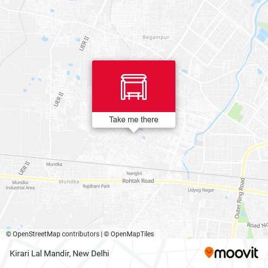 Kirari Lal Mandir map