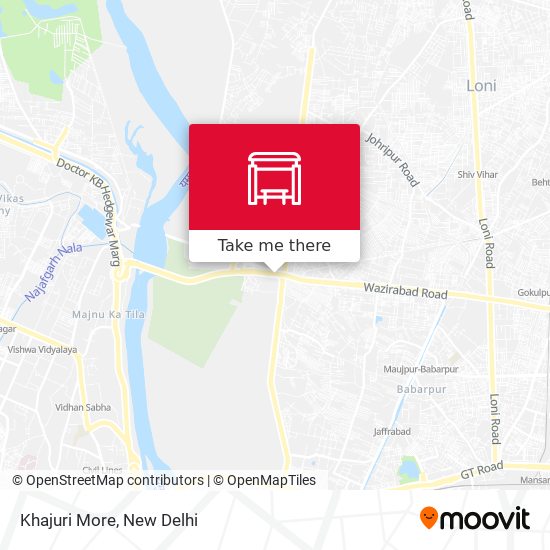 Khajuri More map