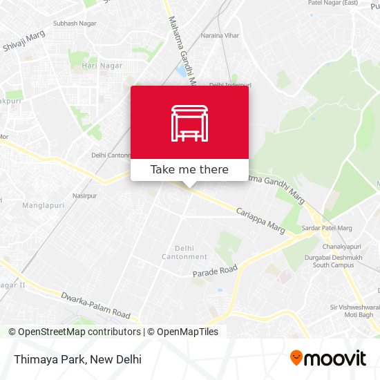 Thimaya Park map