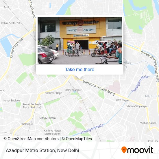 Azadpur Metro Station Map How To Get To Azadpur Metro Station In Delhi By Metro, Bus Or Train?