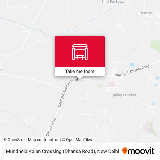 Mundhela Kalan Crossing (Dhansa Road) map