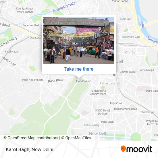 Karol Bagh map