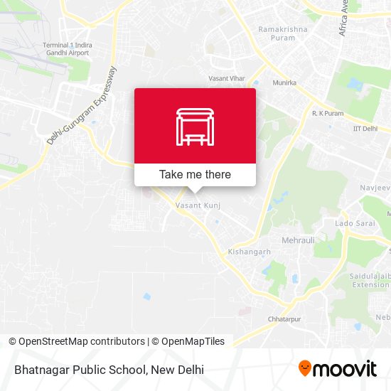 Bhatnagar Public School map
