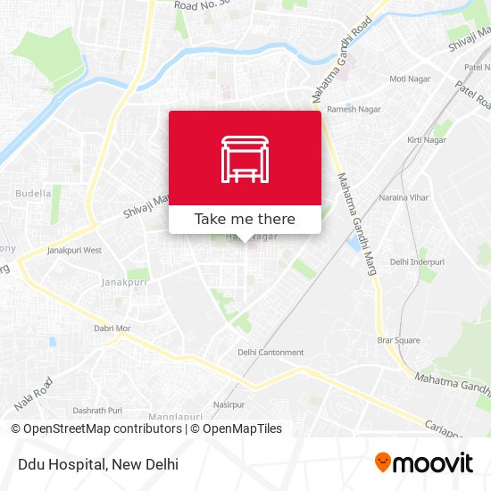 Ddu Hospital map