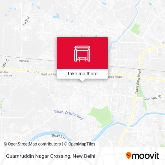 Quamruddin Nagar Crossing map