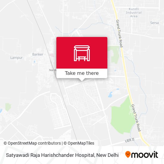 Satyawadi Raja Harishchander Hospital map