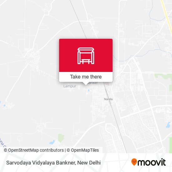 Sarvodaya Vidyalaya Bankner map