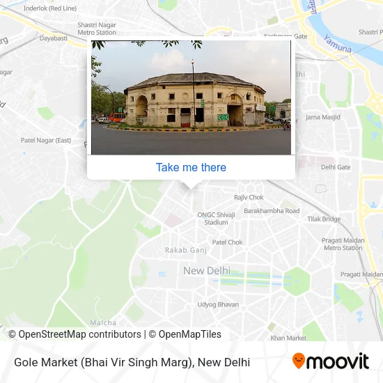 Gole Market (Bhai Vir Singh Marg) map