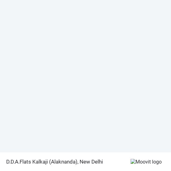 D.D.A.Flats Kalkaji (Alaknanda) map