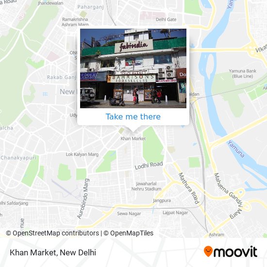 Khan Market map