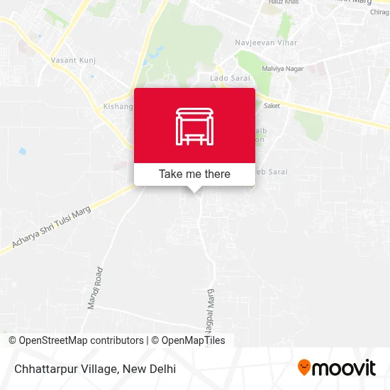 Chhattarpur Village map