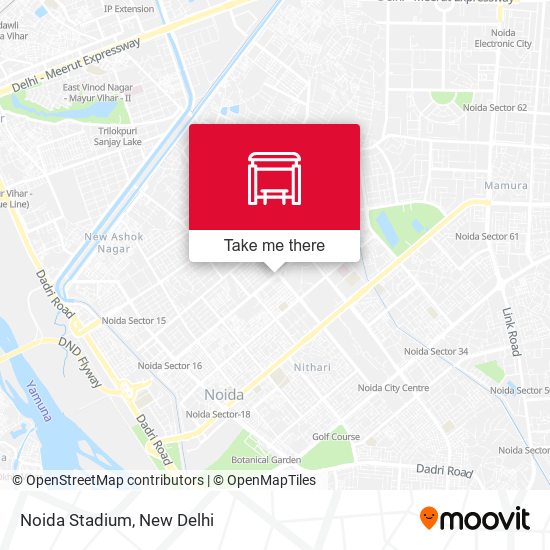 Noida Stadium map