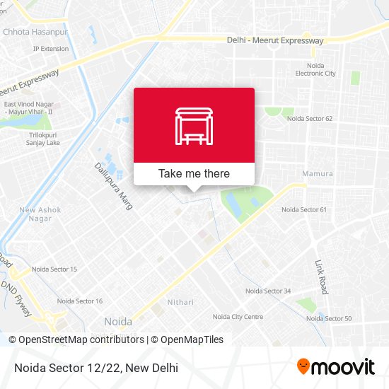 Noida Sector 12/22 map